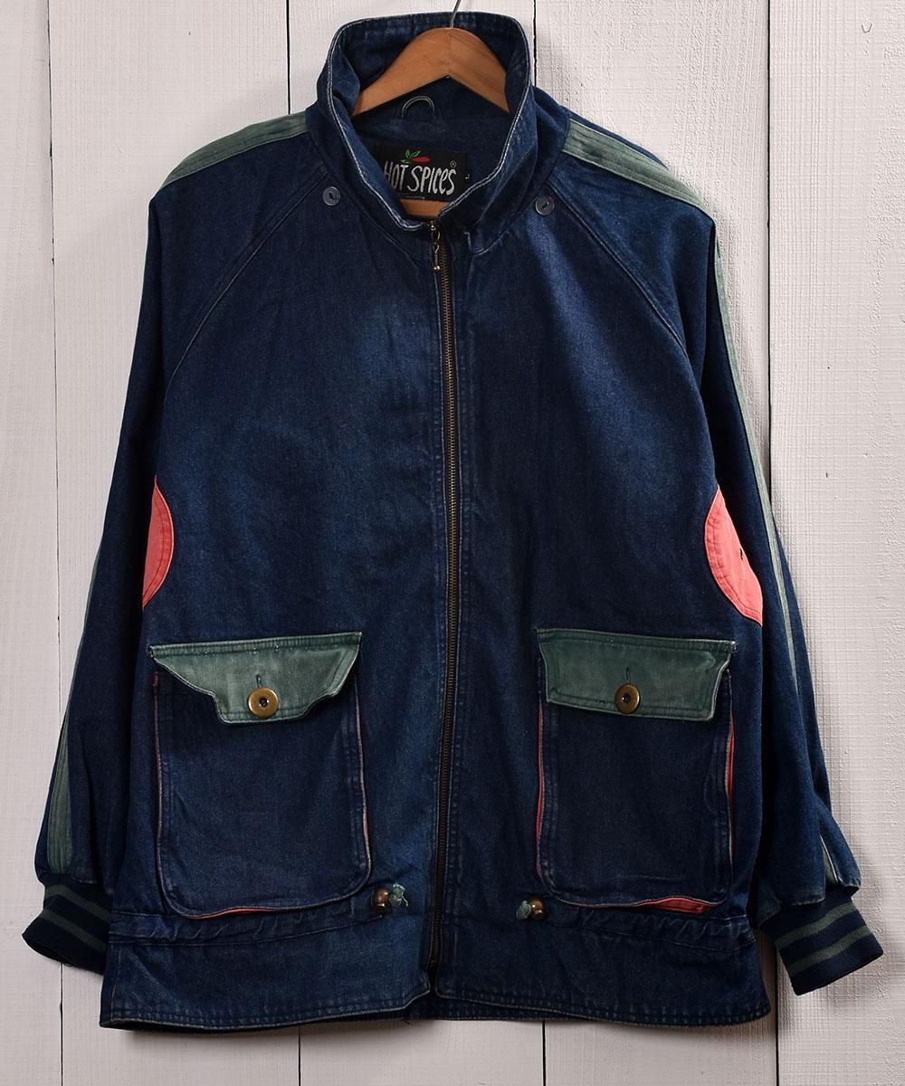 Zipup Denim Jacket｜ ジップアップ デニム ジャケット - 古着屋
