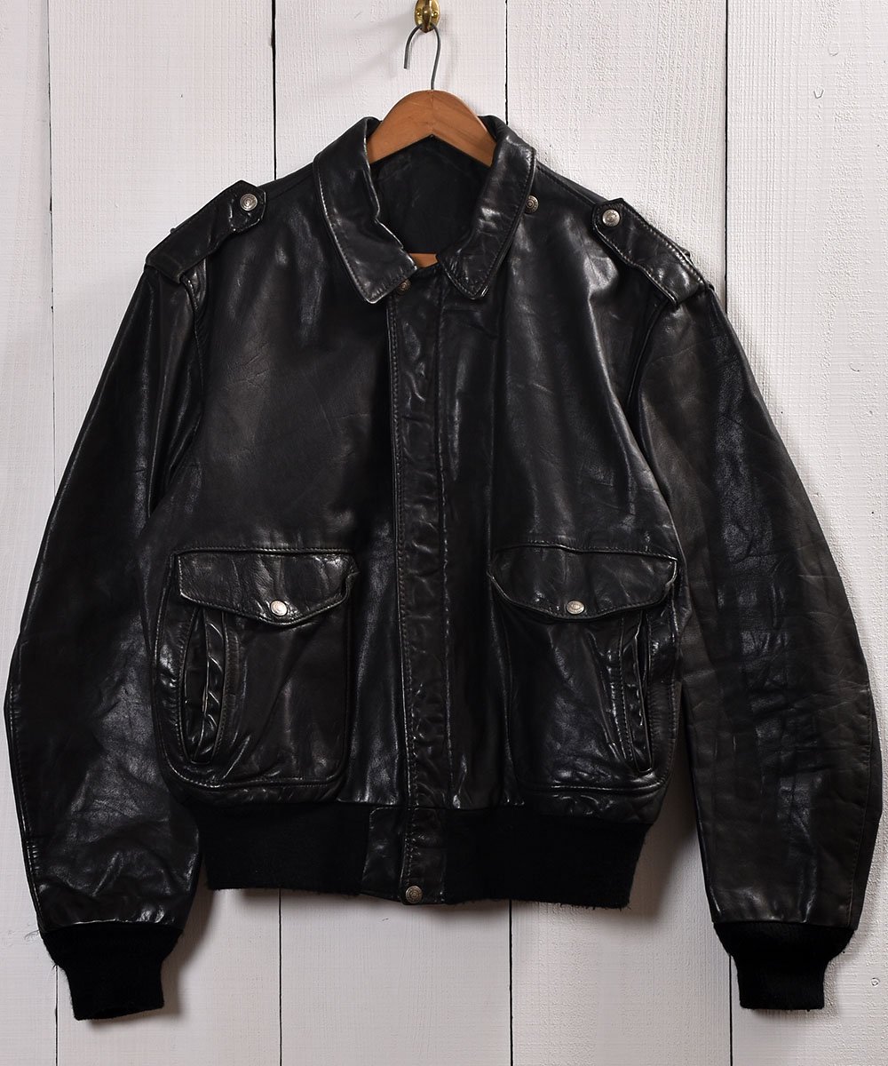  Leather Jacket Blouson A-2 Type 쥶 㥱å ֥륾   ͥå  岰졼ץե롼 ࡼ