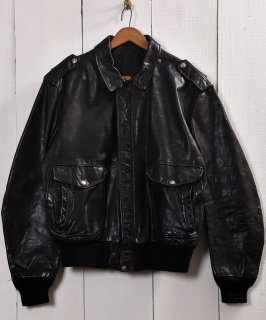  Leather Jacket Blouson A-2 Type 쥶 㥱å ֥륾  Υͥå 岰졼ץե롼 ࡼ