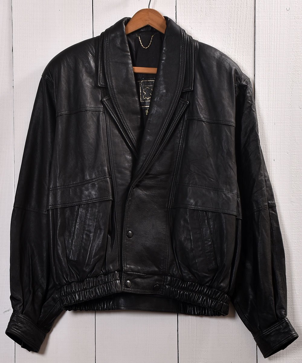  Black Leather Jacket  쥶 㥱å ֥륾  ֥å  ͥå  岰졼ץե롼 ࡼ