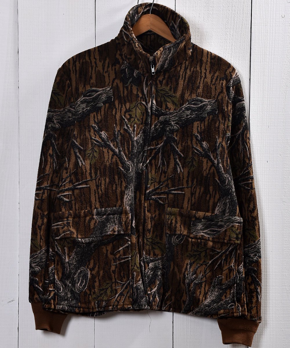  Made in USA Camouflage Pattern Fleece Jacket  ꥫ  º ե꡼㥱å  ͥå  岰졼ץե롼 ࡼ