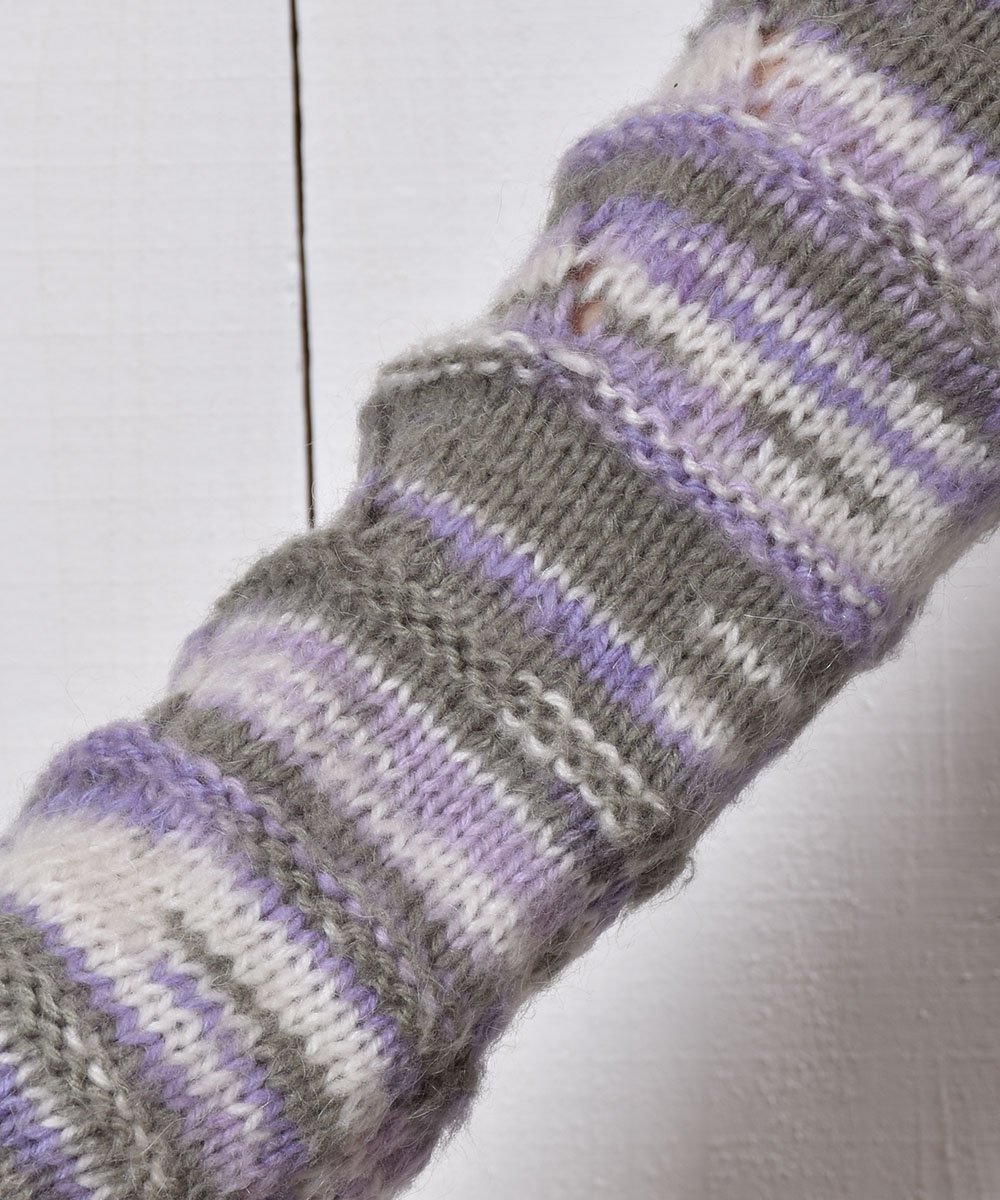 ΩԤ Ĺµ˥å ѡץߥۥ磻ȡ3D Knitting Long Sleeve Low-Gauge Knitͥ