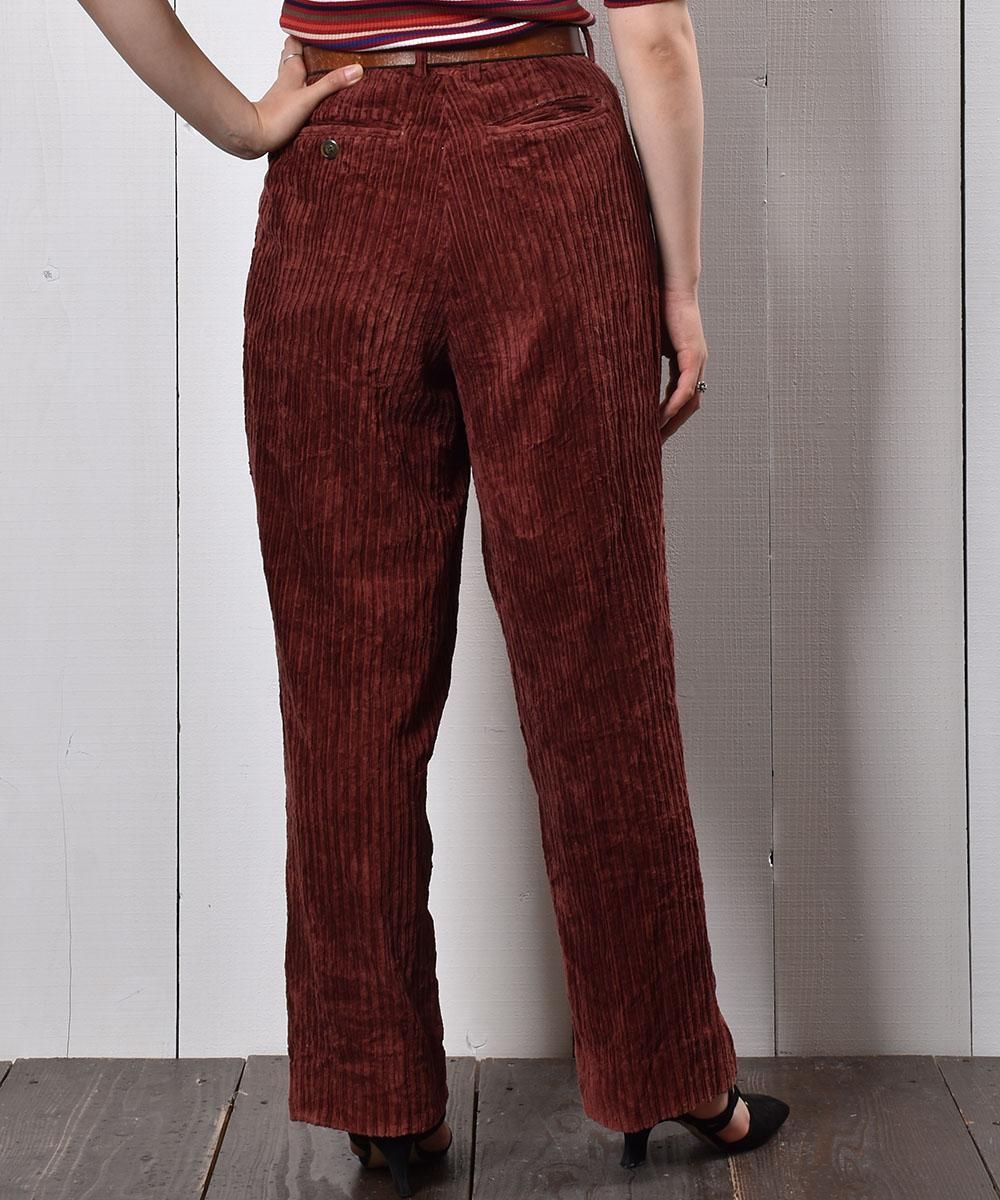 太畝コーデュロイ 2タック テーパードパンツ| Corduroy Tapered Pants