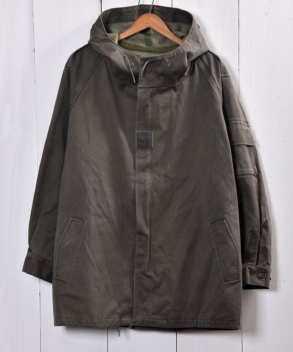  1991ǯ ե󥹷 쥤󥳡 104LFrench Army Rain Coat  ͥå  岰졼ץե롼 ࡼ