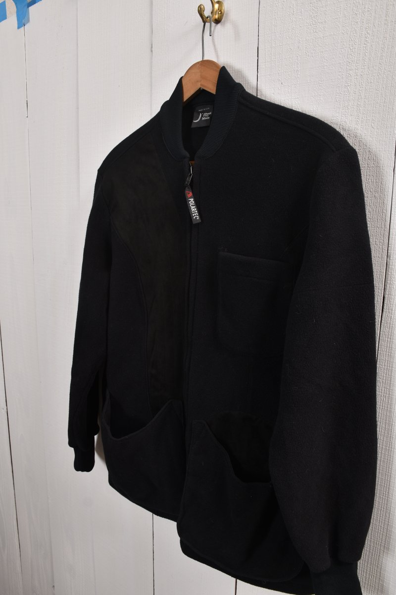 ꥫ ݡƥå ե꡼㥱å ֥åMade in USA POLATEC Fleece Jacket Blackͥ