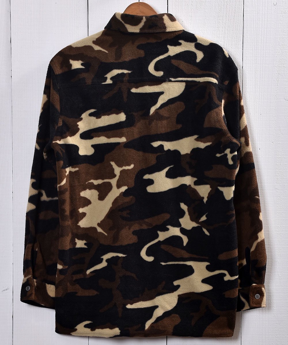ե顼 ե꡼ĥ㥱å Camouflage Fleece Shirt Jacket ͥ