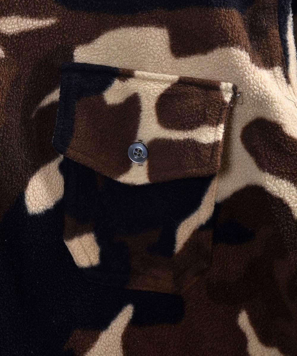 ե顼 ե꡼ĥ㥱å Camouflage Fleece Shirt Jacket ͥ