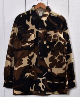 奫ե顼 ե꡼ĥ㥱å Camouflage Fleece Shirt Jacket  Υͥå 岰졼ץե롼 ࡼ