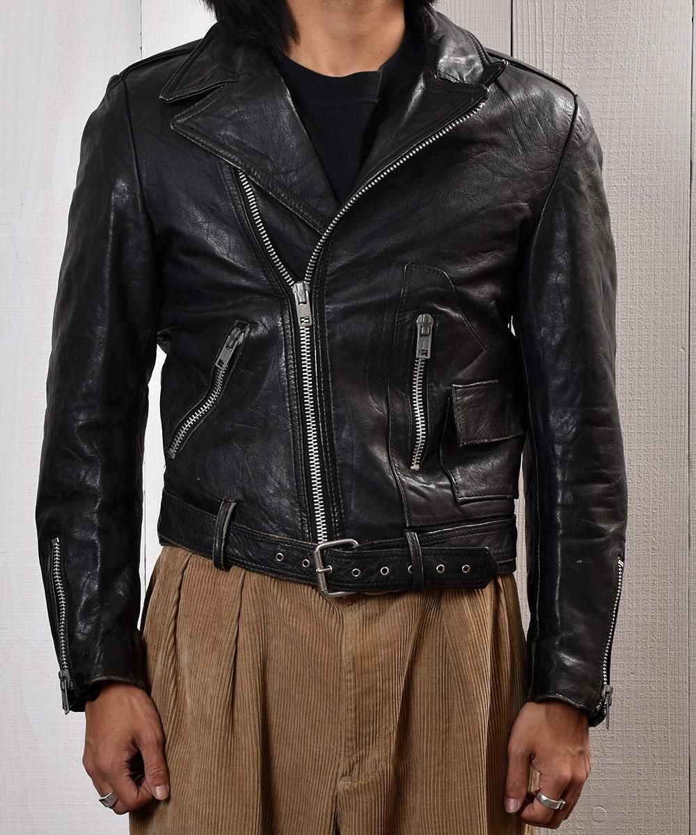 ダブル ライダース ジャケット｜Motorcycle Leather Jacket