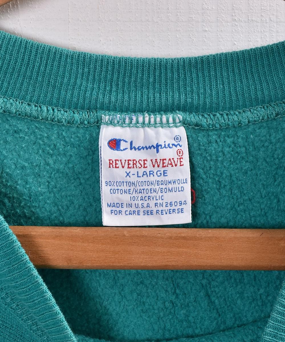 2021新発 Reverse Weave リバースウィーブ 刺繍タグ 90s USA製