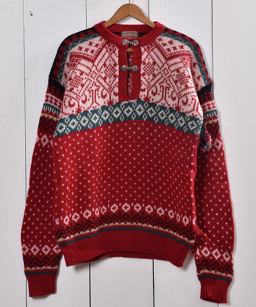     Υǥå å Wool Knit Sweater Red  ͥå  岰졼ץե롼 ࡼ