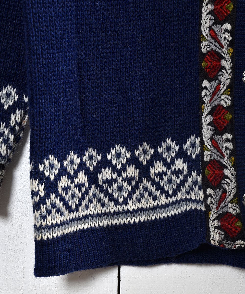 Υ륦    Υǥå ͥӡ Made in Norway Wool  Knit Sweater Navyͥ