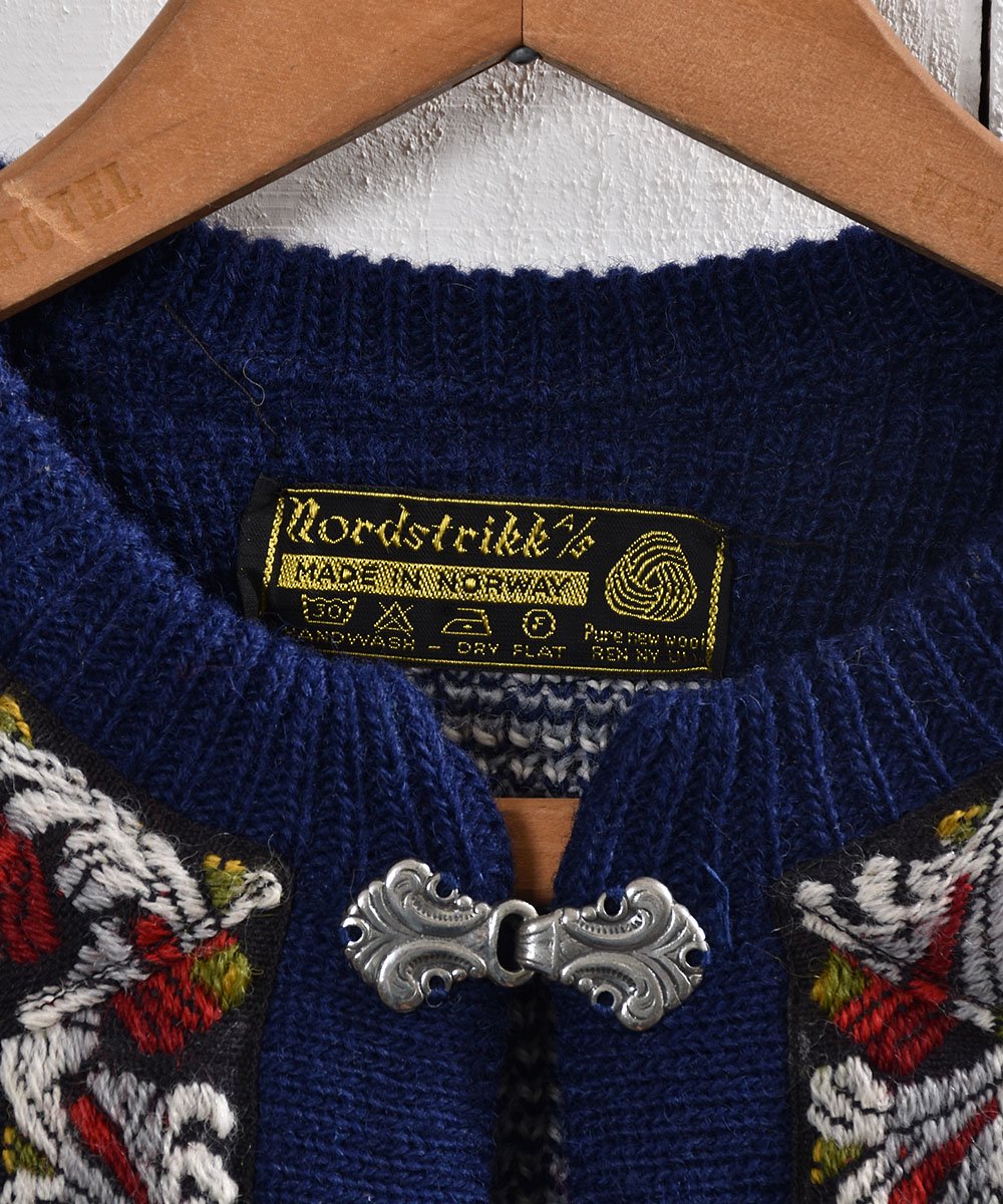 Υ륦    Υǥå ͥӡ Made in Norway Wool  Knit Sweater Navyͥ
