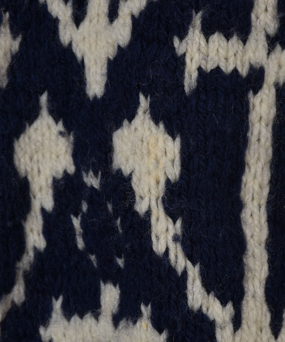 󥫡 㥬   ͥӡAnchor Pattern Jacquard Sweater Navyͥ