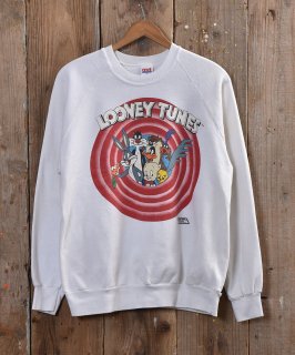 奢ꥫ֥롼ˡƥ塼󥺡ץ饯ץȥåȡMade in USA LOONEY TUNES Print Sweat Υͥå 岰졼ץե롼 ࡼ