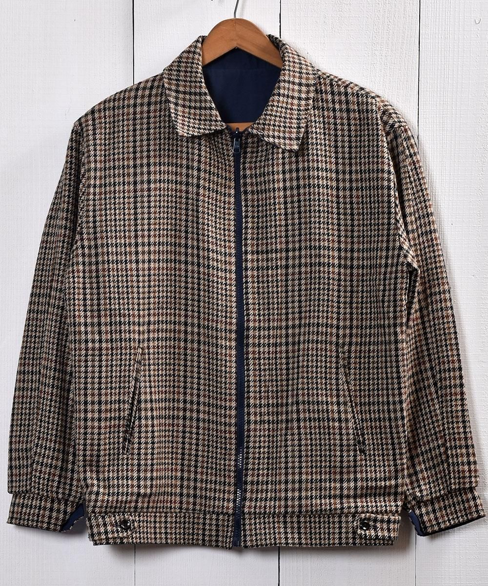 リバーシブル チェック柄 スイングトップ |Check Pattern Reversible