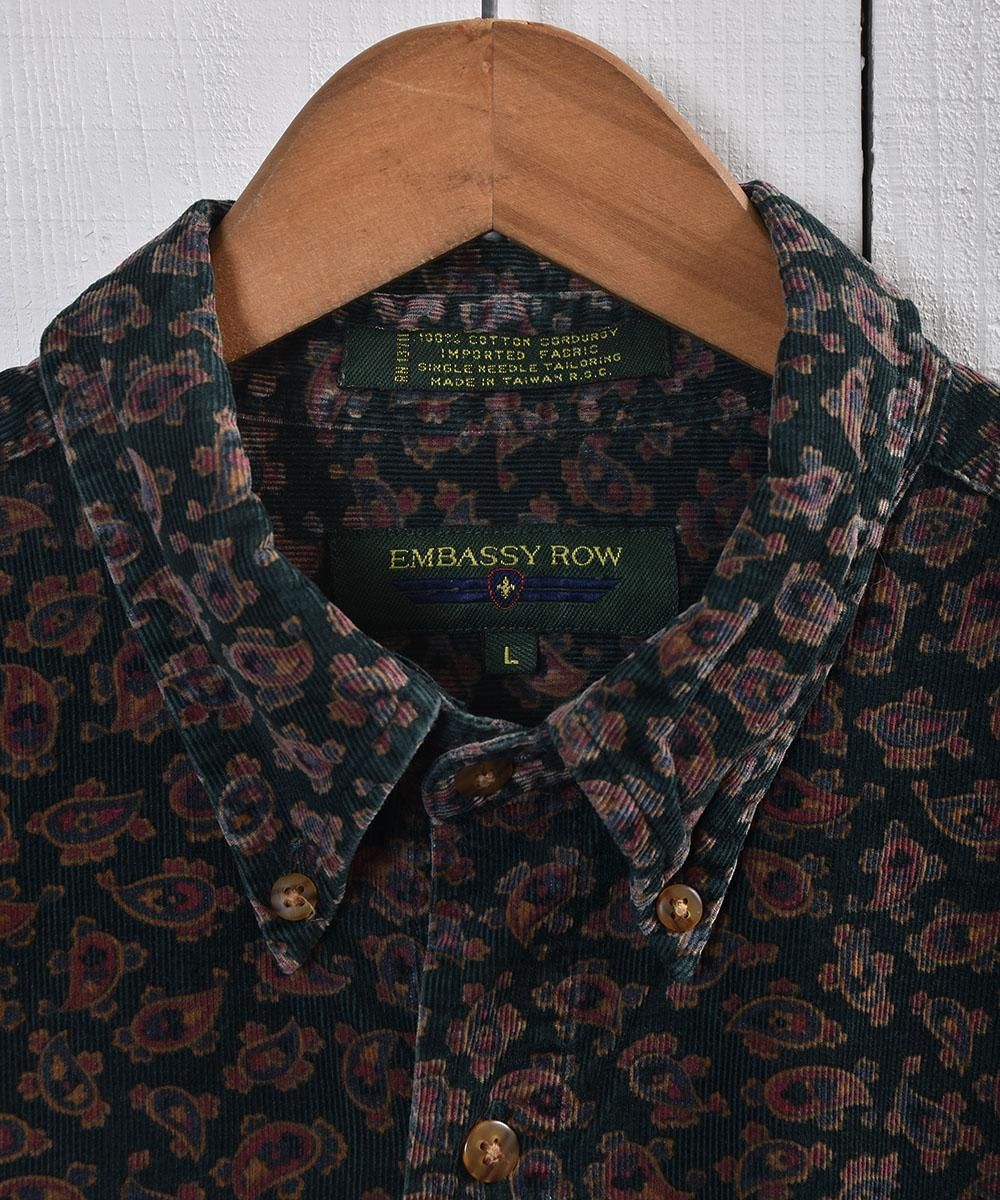 ڥ꡼ ǥ ġPaisry Pattern Corduroy Shirtsͥ