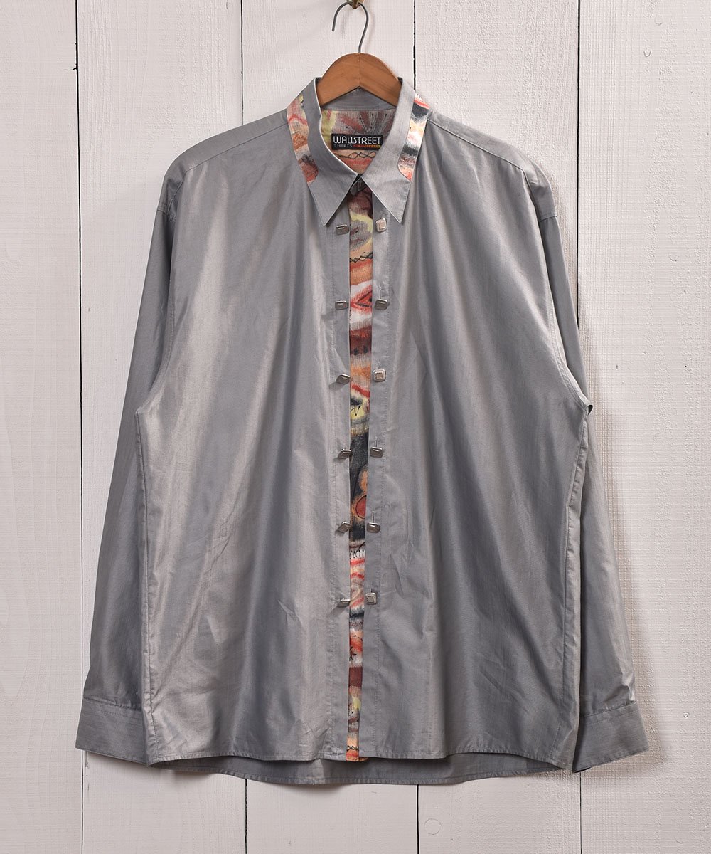  󥰥꡼ ڤؤ åȥ󥷥 | Long-Sleeve Cotton Shirt Switched Pattern  ͥå  岰졼ץե롼 ࡼ