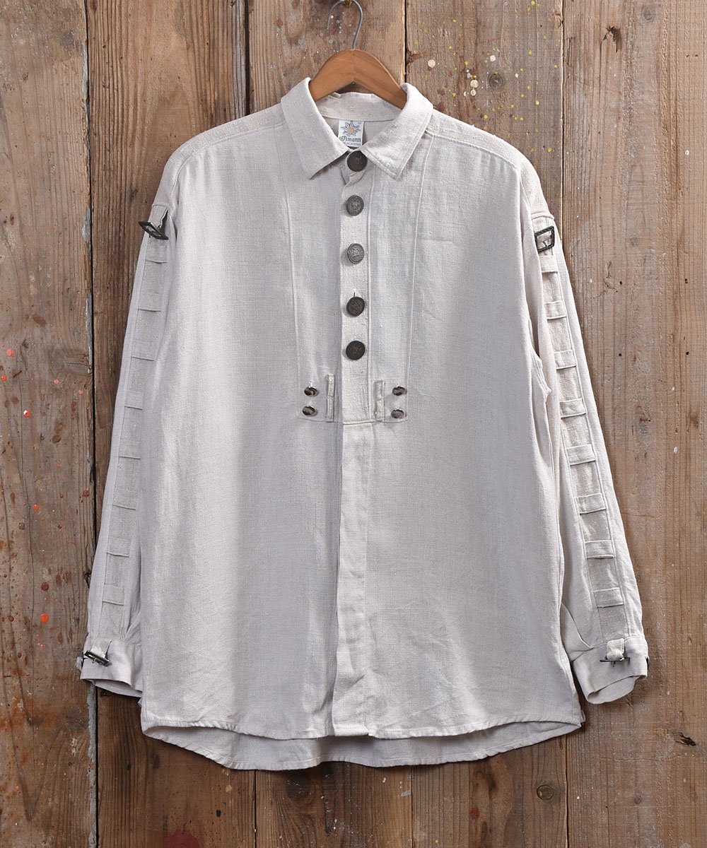  衼å 󥰥꡼ 륷 | Long-Sleeve Linen Tyrol Shirt   ͥå  岰졼ץե롼 ࡼ