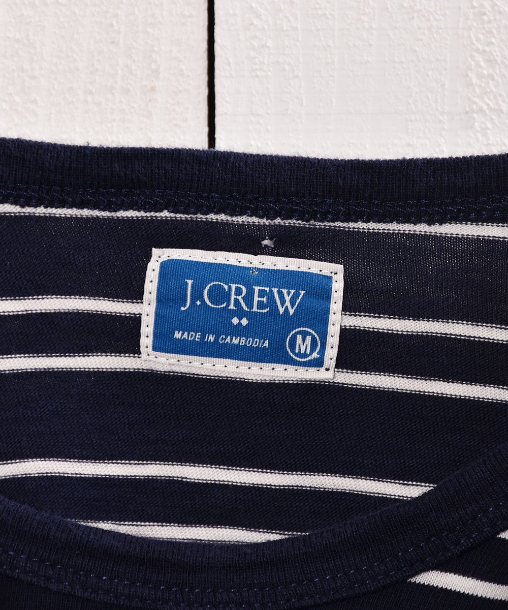 J. 롼 ܡ 󥰥꡼T| J. CREW Border Long Sleeve T Shirtͥ