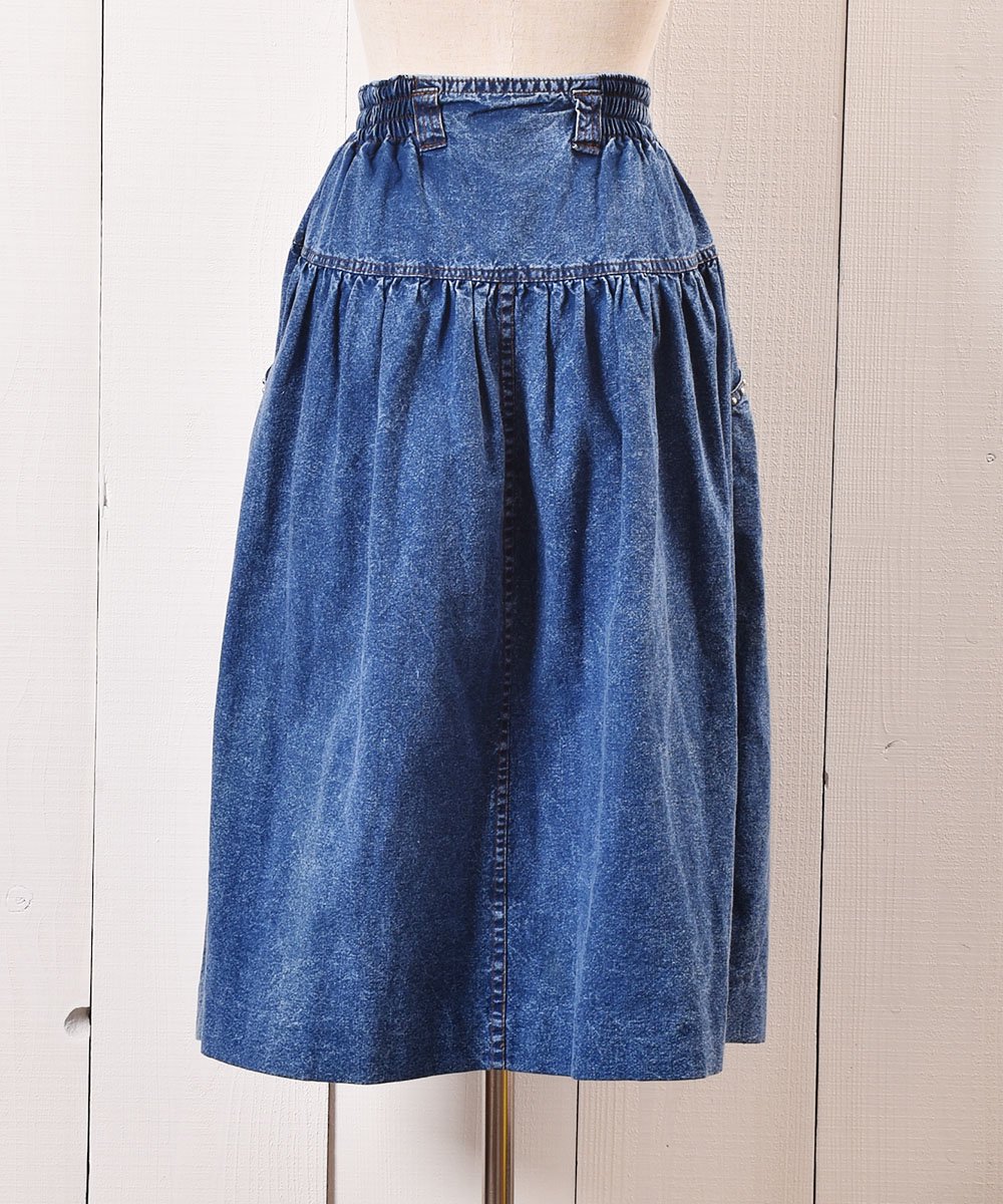 åդ ǥ ǥ˥  ߥǥRivet Denim Skirt Midi lengthͥ