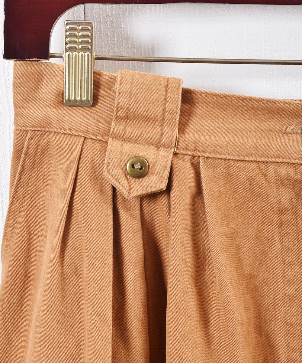 ꥫ åȥ ܥ  ߥǥMade in USA Cotton Front Buton Skirt  Midi lengthͥ