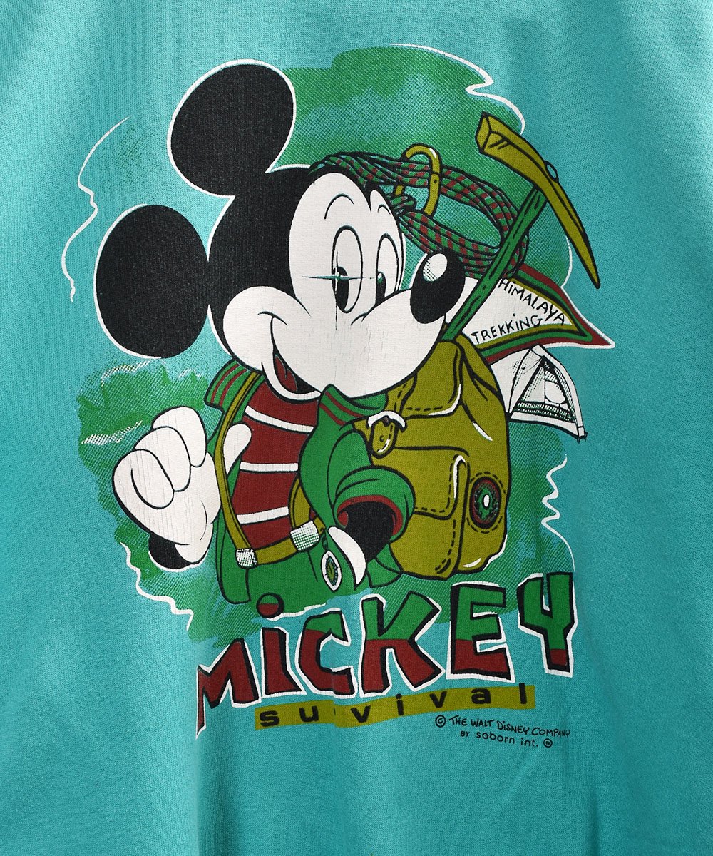 ȡǥˡ ߥå å ꡼Walt Disney Company Micky Print Sweat  Greenͥ
