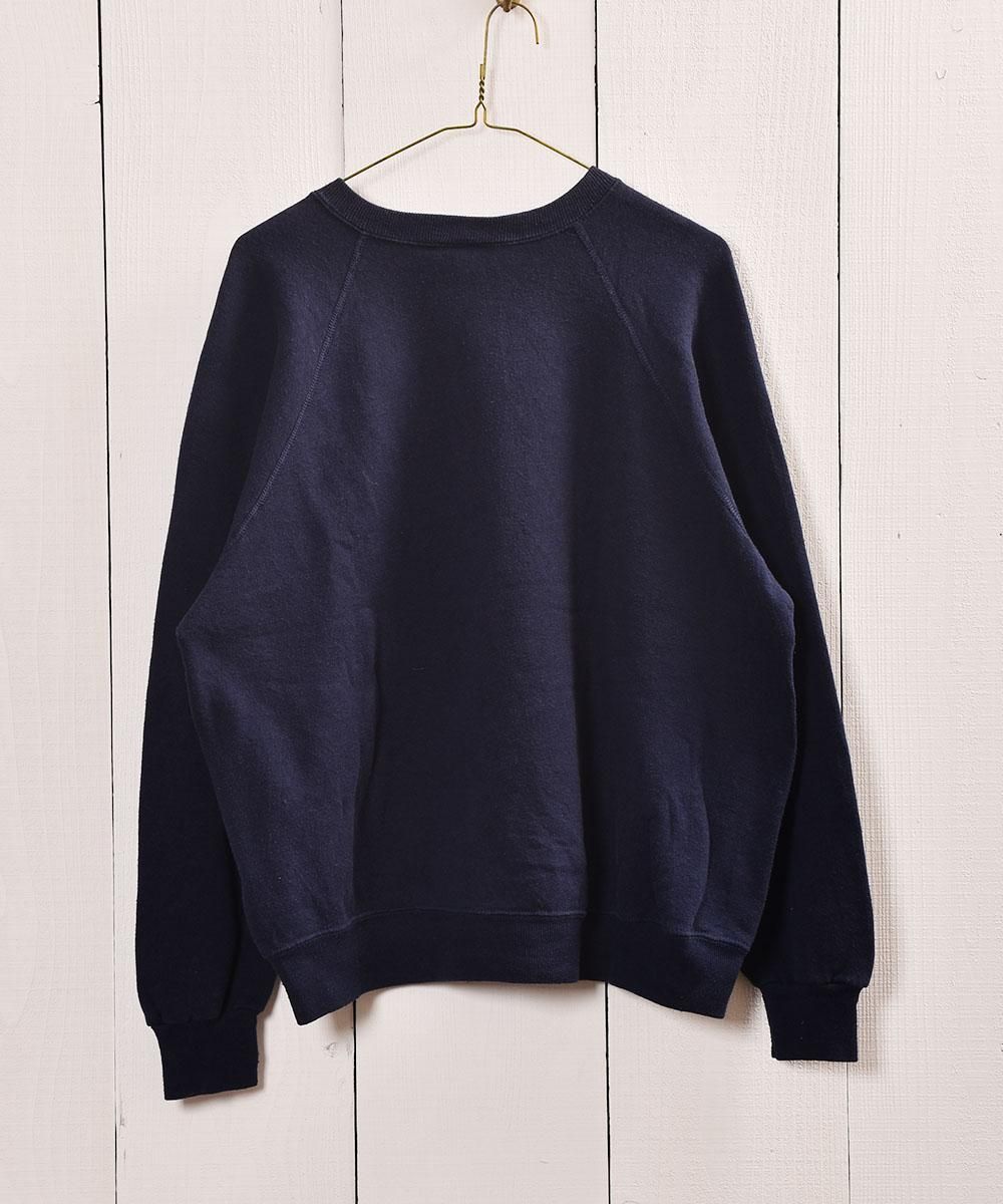 アメリカ製 プリント スウェット ネイビー｜Made in USA Rabbit