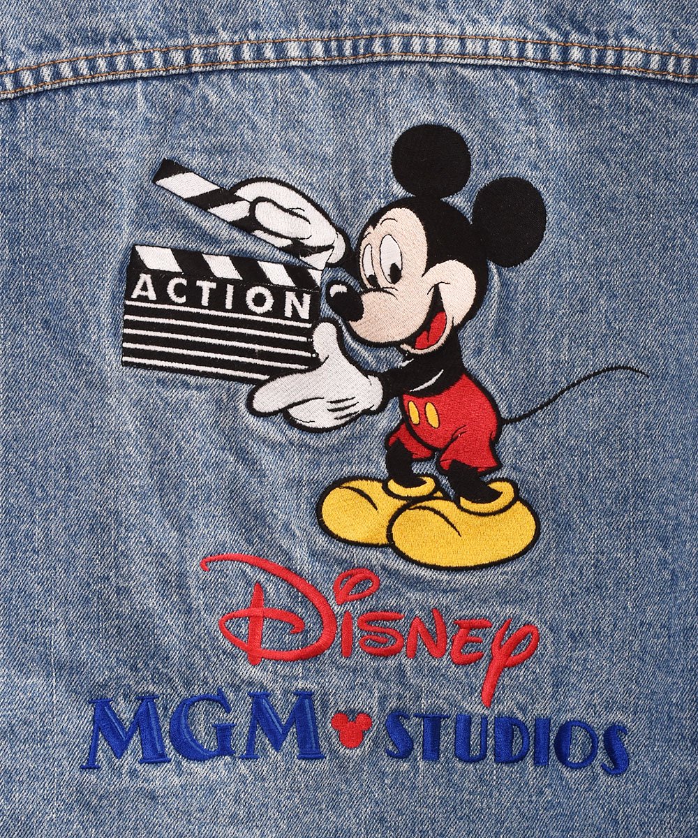 80年代～アメリカ製 ミッキーマウス デニム ジャケット｜80's～ Mickey
