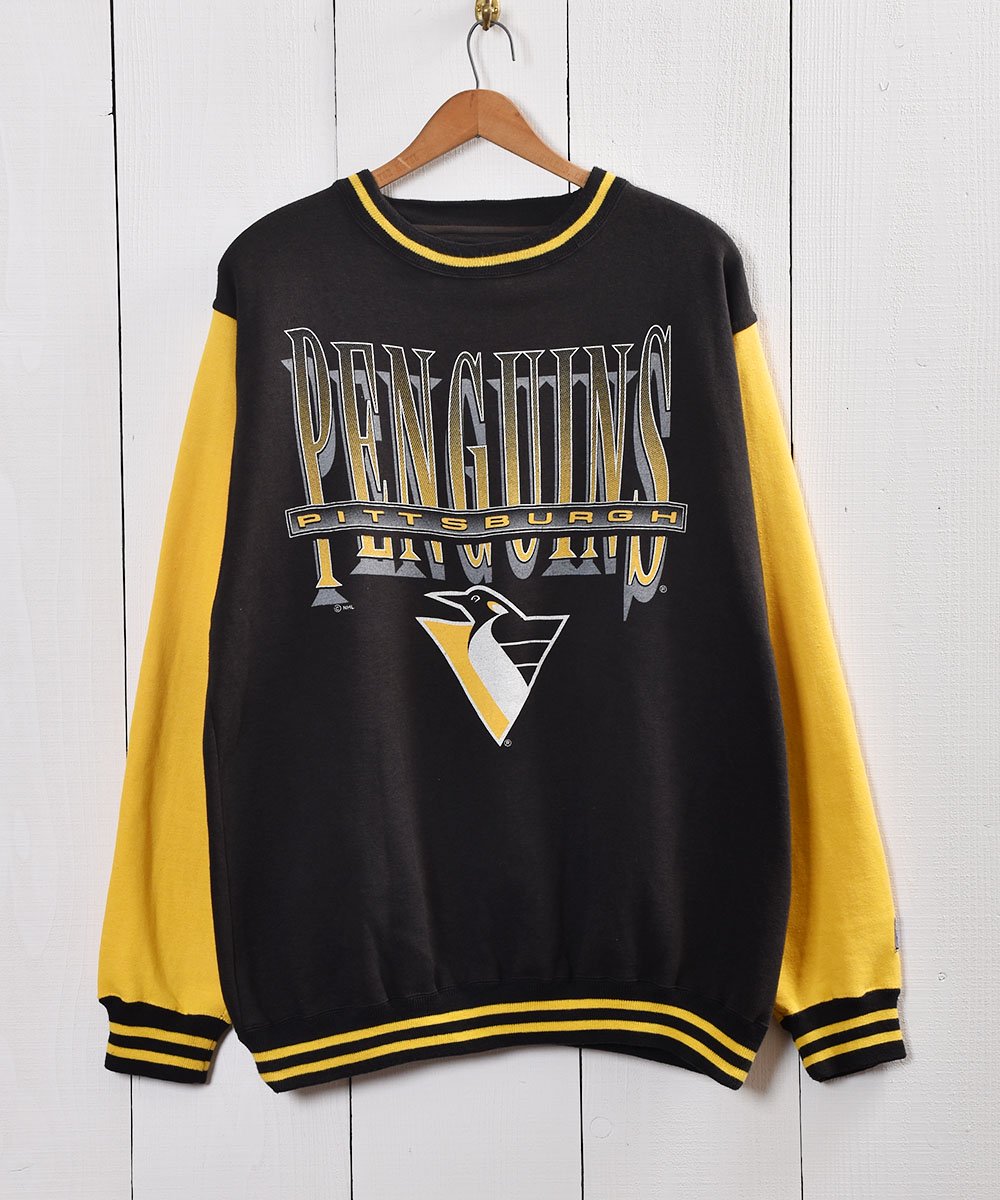  NHL ֥ԥåĥСڥ󥮥󥺡  ץȥåȡáPITTSBURGH PENGUINS  Print Sweat   ͥå  岰졼ץե롼 ࡼ