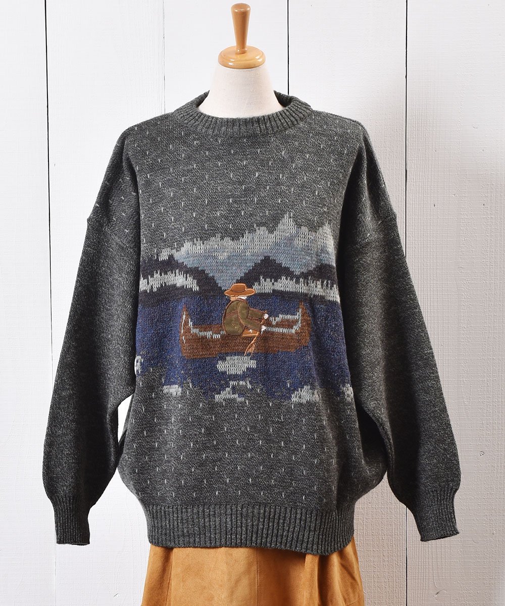  衼å ܡ椮 ѥå  áMade in Europe oarsman Patch Sweater  ͥå  岰졼ץե롼 ࡼ