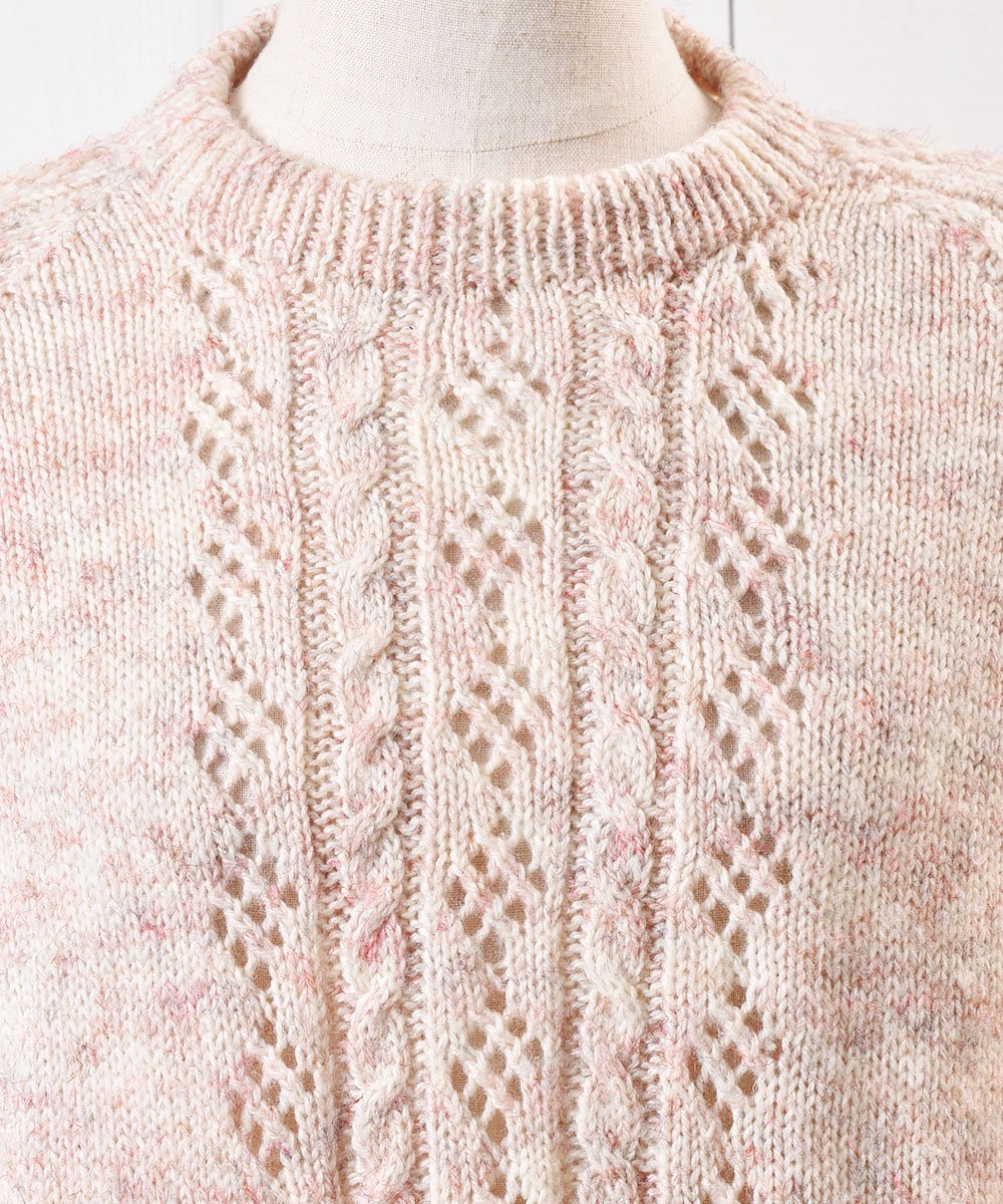 ֥Ԥ ߥå  Cable Mix Knit Sweater  ͥ