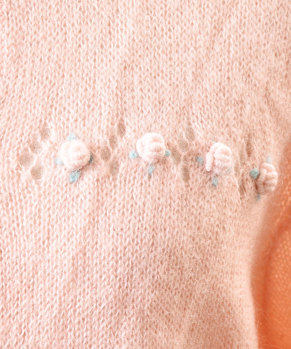 ־ ˥å ǥ  Flower Knit Cardigan ͥ