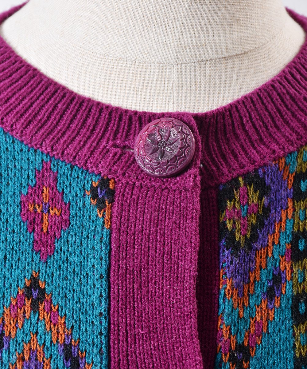  ˥å  ܥ Knit Sweater Geometric Patternͥ