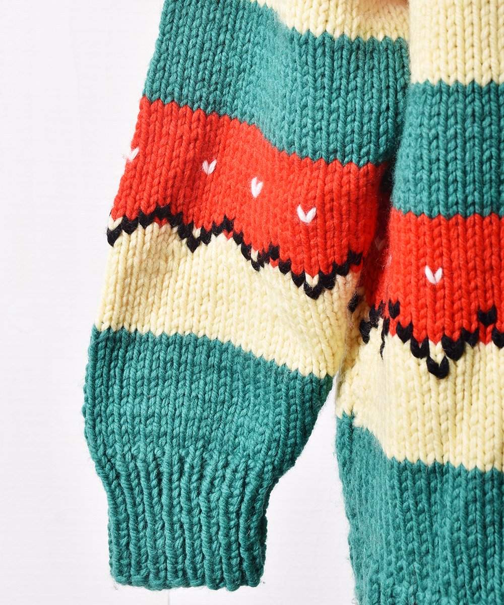Hedy Ebers70ǯ ˥å  ޥ顼70's Knit Sweater Multi Colorͥ
