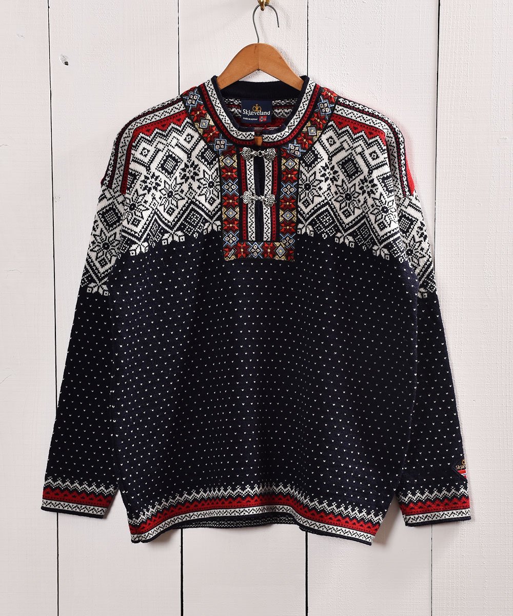  Υ륦 Υǥå  Made in Norway Nordic Sweater Navy  ͥå  岰졼ץե롼 ࡼ