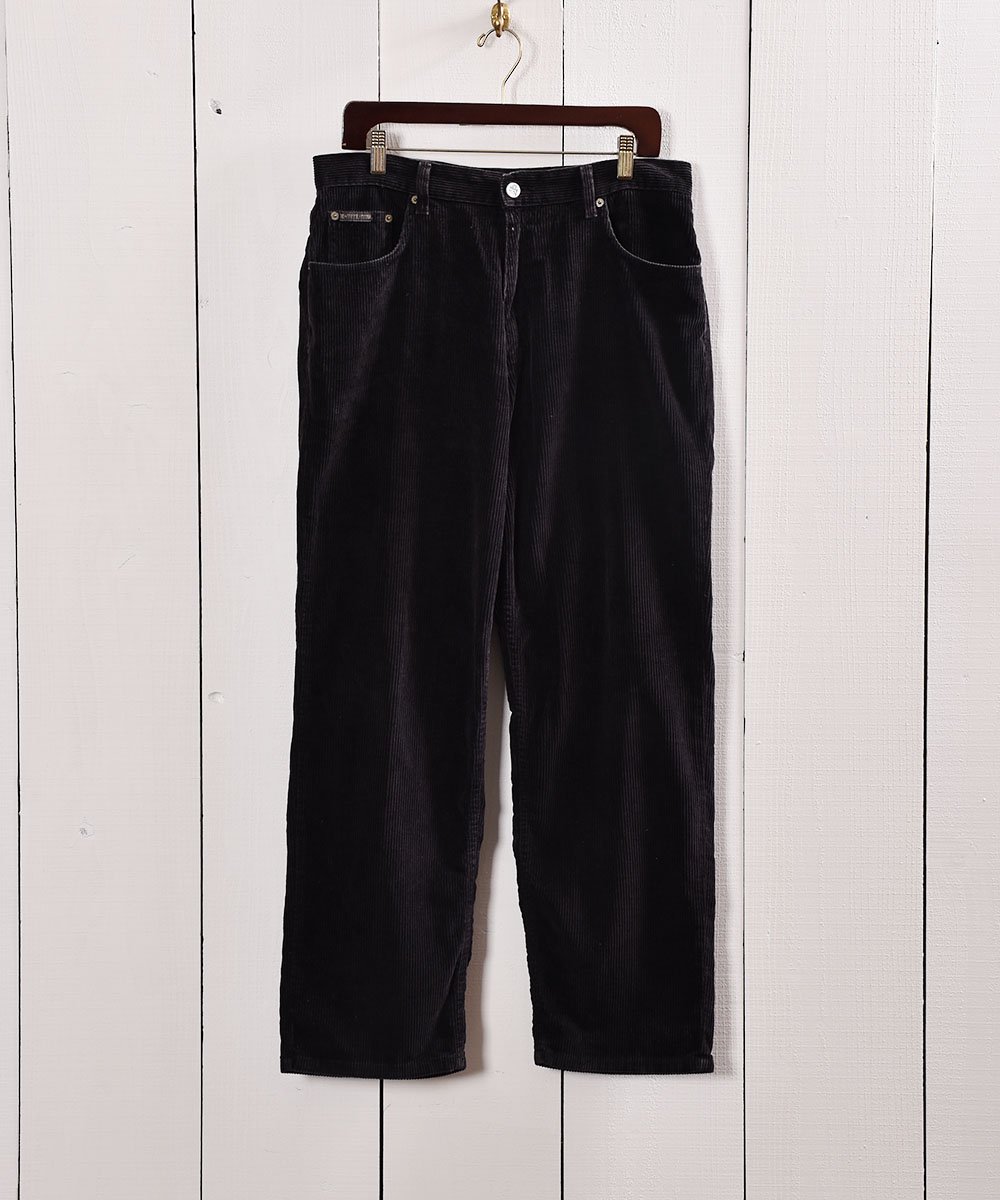  ꥫ֥Х󥯥饤׺ǥ ѥ  W35áCalvin Klein Jeans Corduroy Pants Black  ͥå  岰졼ץե롼 ࡼ
