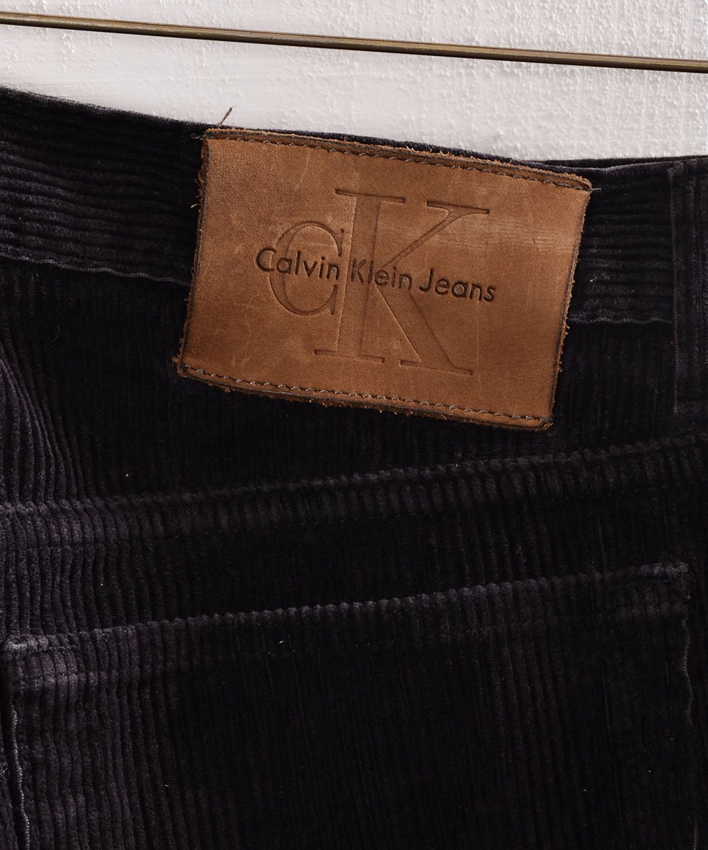 アメリカ製「カルバンクライン」細畝コーデュロイ パンツ W35｜”Calvin