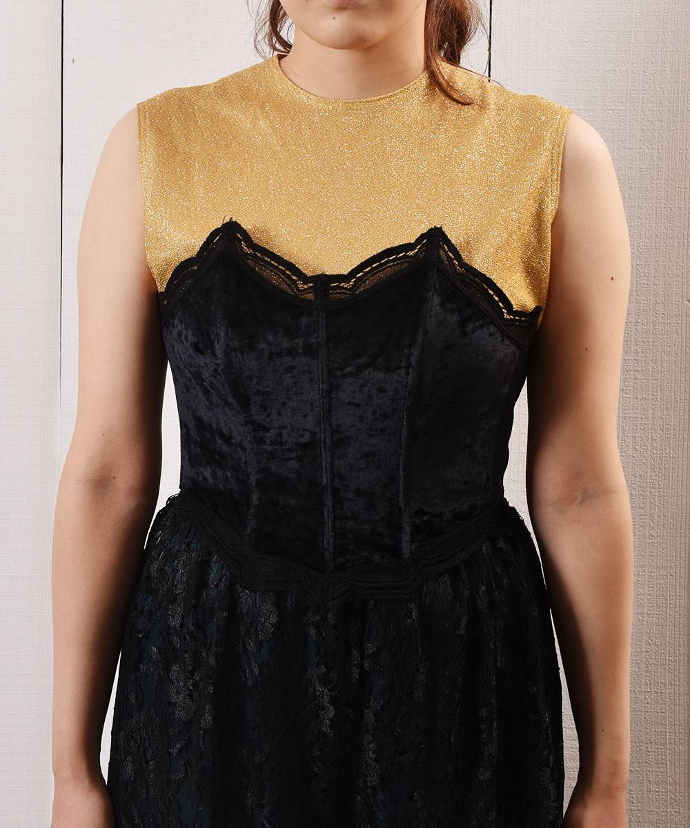 AMERI VELOUR BRA SET CUT TOPブラックFほぼ新品 ブラック ベロア×レース ブラトップ ｜Velor Lace Bra Tops - 古着屋