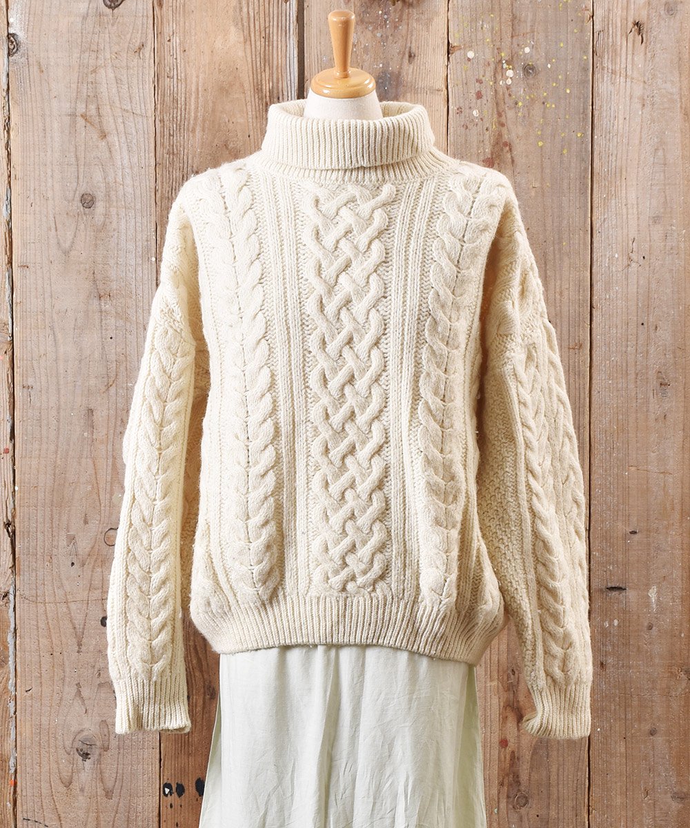  ɥ եå㡼ޥ ȥͥå  Made in British Fisherman Knit Turtle-Neck  Sweater   ͥå  岰졼ץե롼 ࡼ