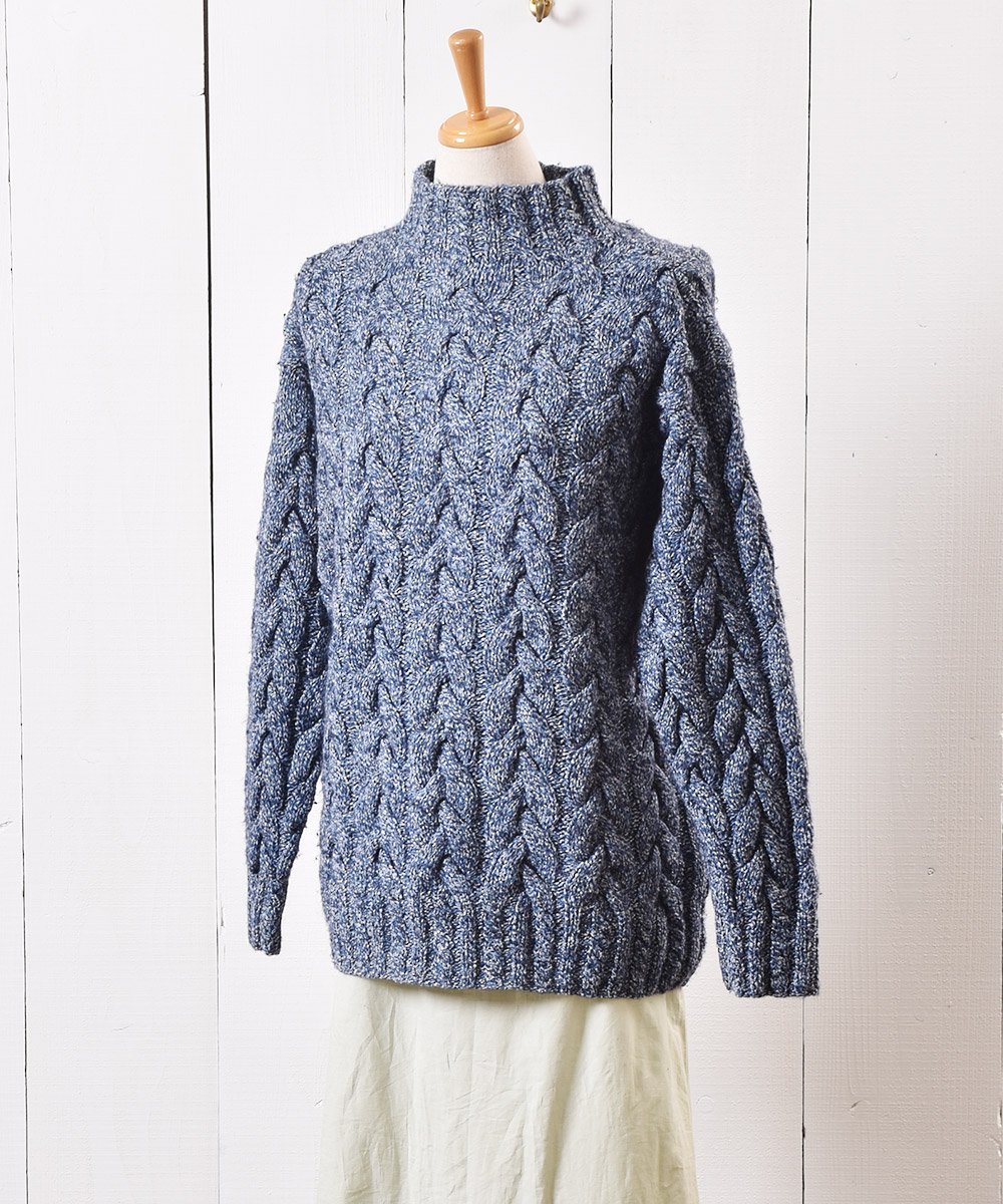 ֥˥å ֥ȥ  Cable Knit Rib Turtle-Neck  Sweater ͥ