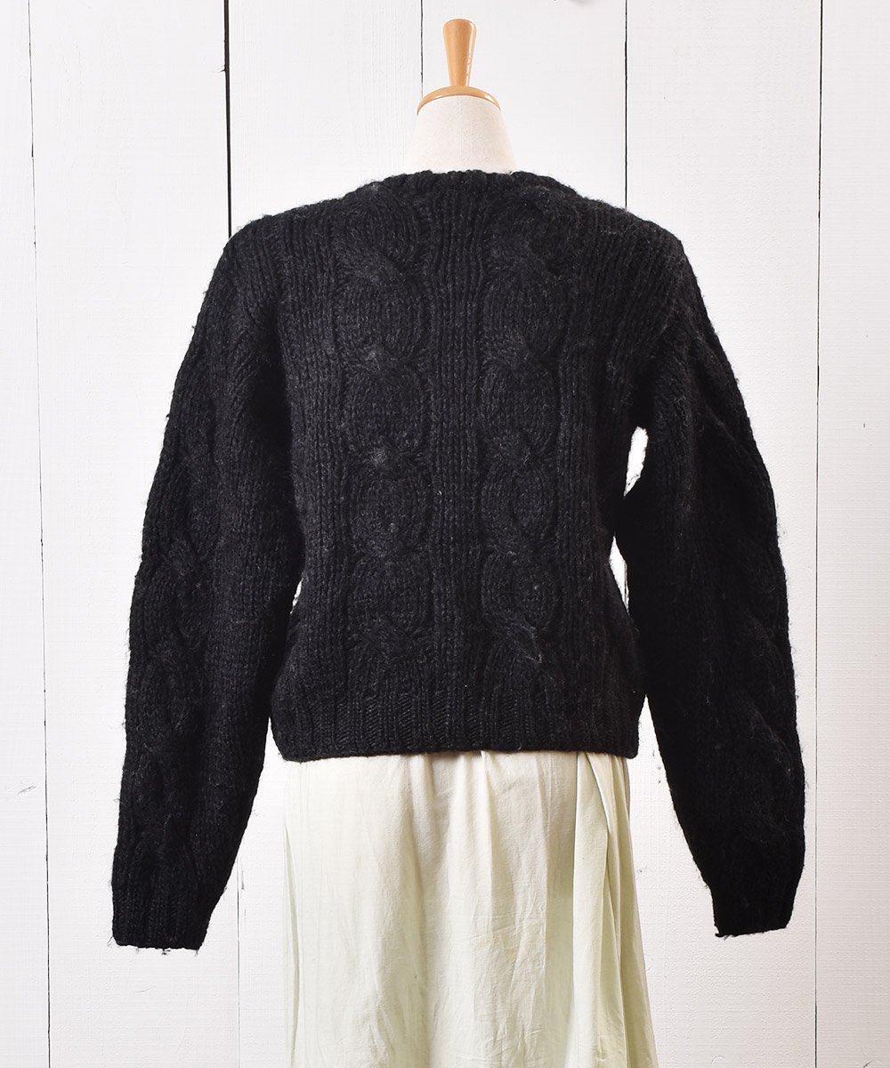 ֥  ˥å  ̵ϡCable Knit Sweater Plain ͥ