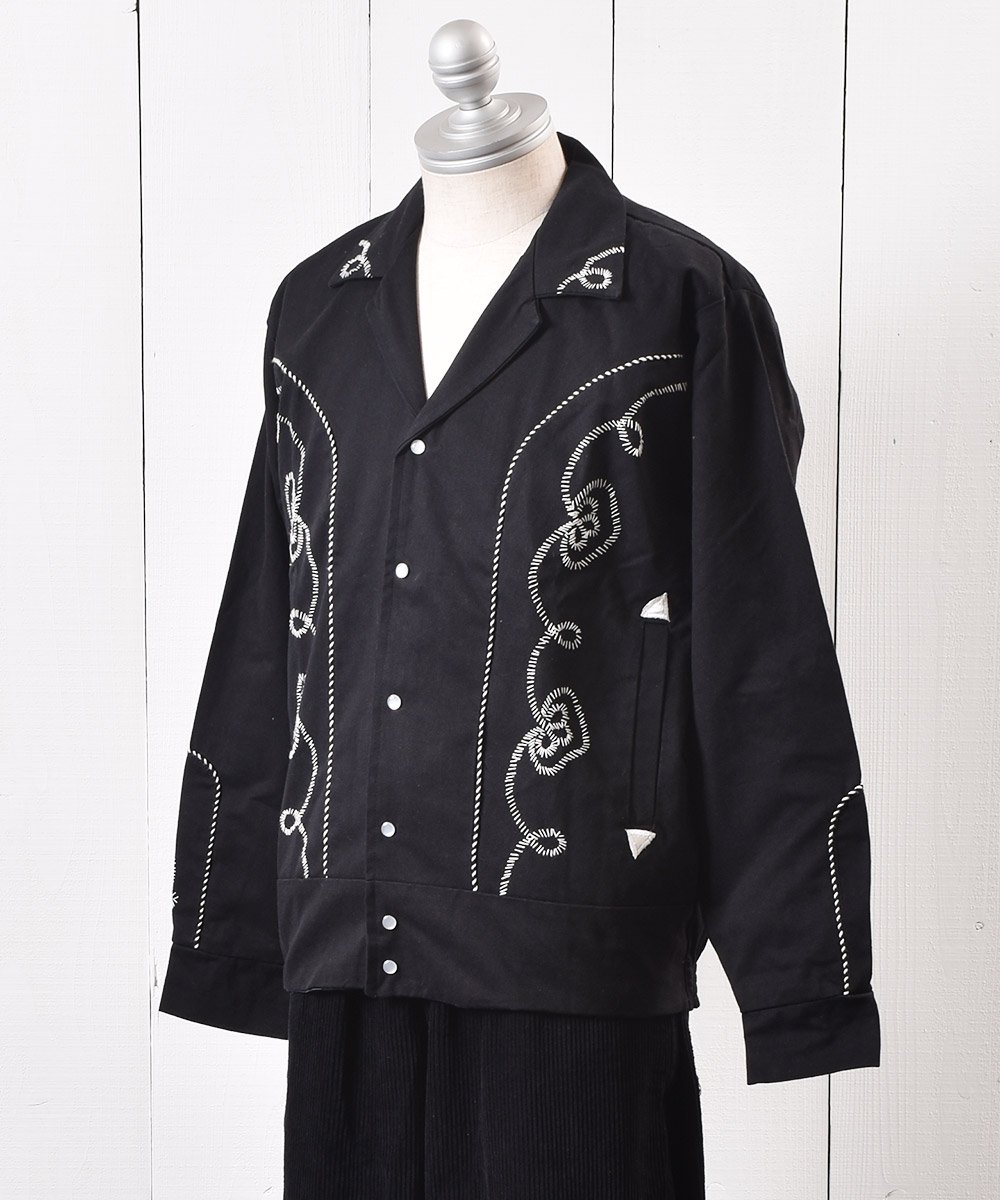 刺繍 ウエスタンジャケット backers 50s - ブルゾン