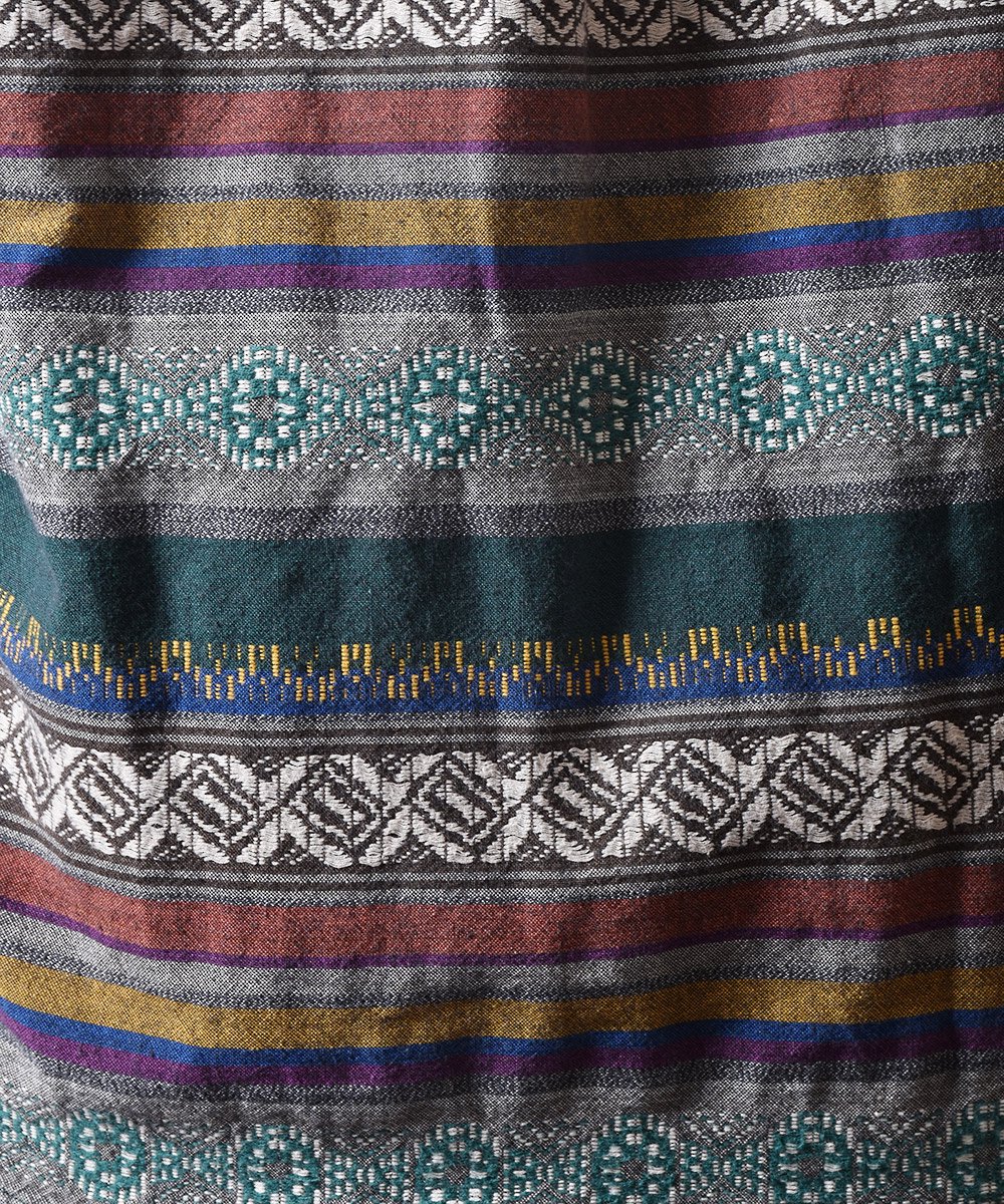 åȥ󥷥 ͥƥ 硼ȥ? Cotton Shirts Native Pattern Short-collarͥ