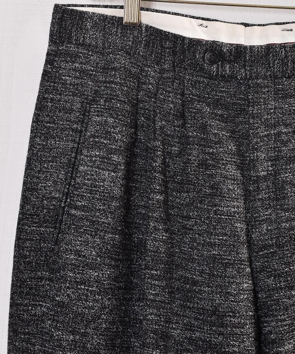 ネップ ウール タック パンツ｜Nep Wool Tuck Pants - 古着屋