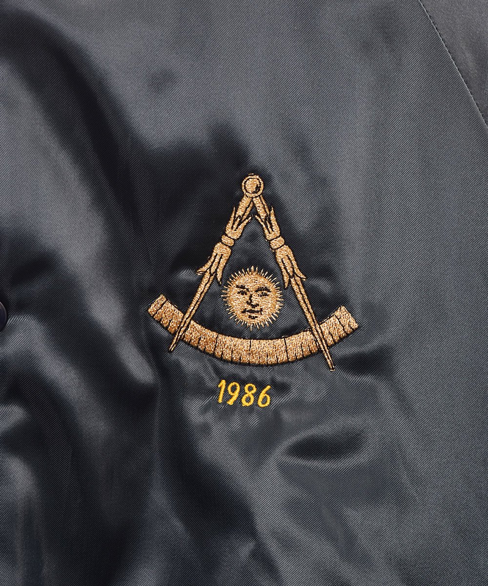ꥫ ֥륾 ɽ㥱åȡMade in USA Blouson Jacket Embroidered Lameͥ