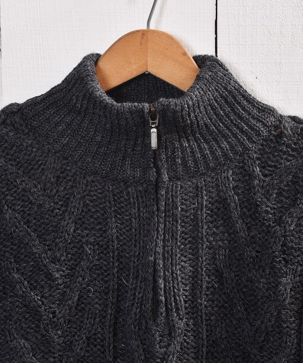   ֥˥å åץMade in Ireland Cable Knit Zip-sweater  ͥ