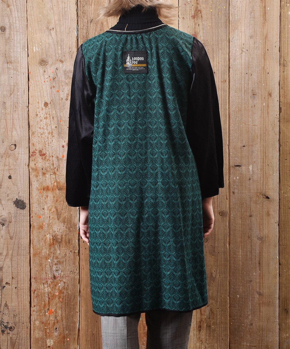 LONDON FOG 饤ʡ  ͡Boa Liner Coat Geometry Patternͥ