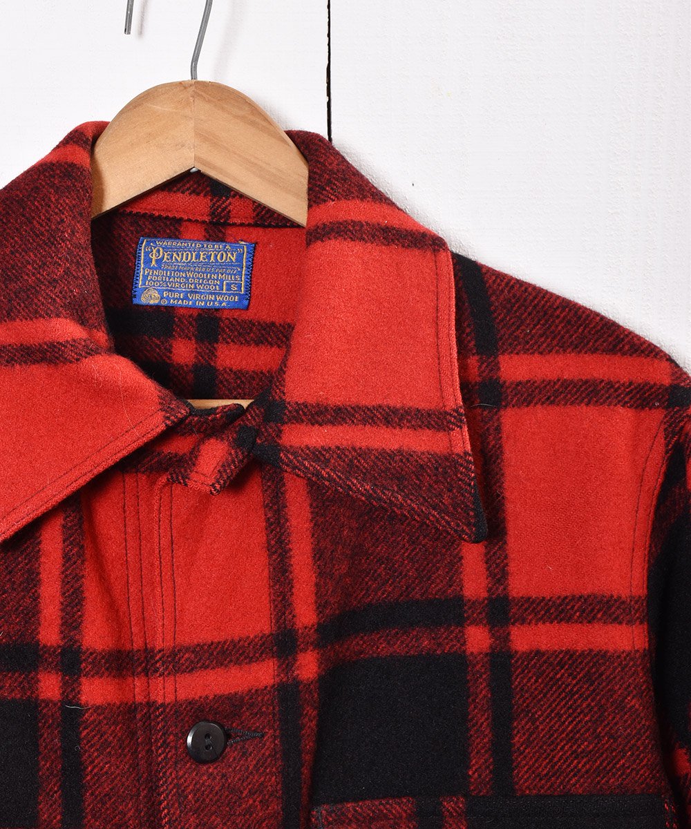 PENDLETON”バッファローチェック ウールジャケット - 古着のネット通販