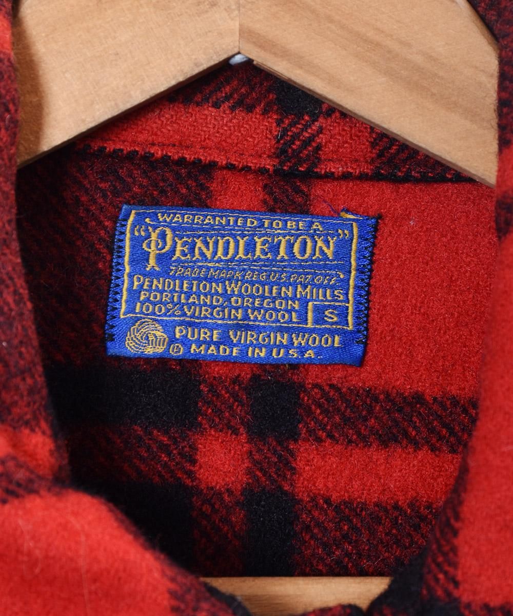 PENDLETON”バッファローチェック ウールジャケット - 古着屋 PENDLETON”バッファローチェック ウールジャケット - 古着屋